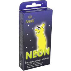 Презервативи - Amor Neon, 6 шт.