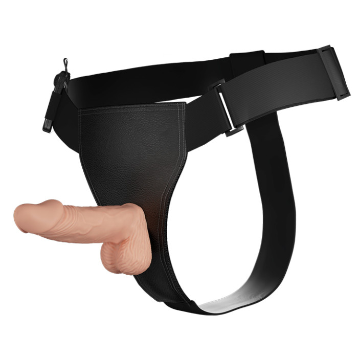 Страпон - Ultra Multi-Speed Vibration Strap On 6.8"
