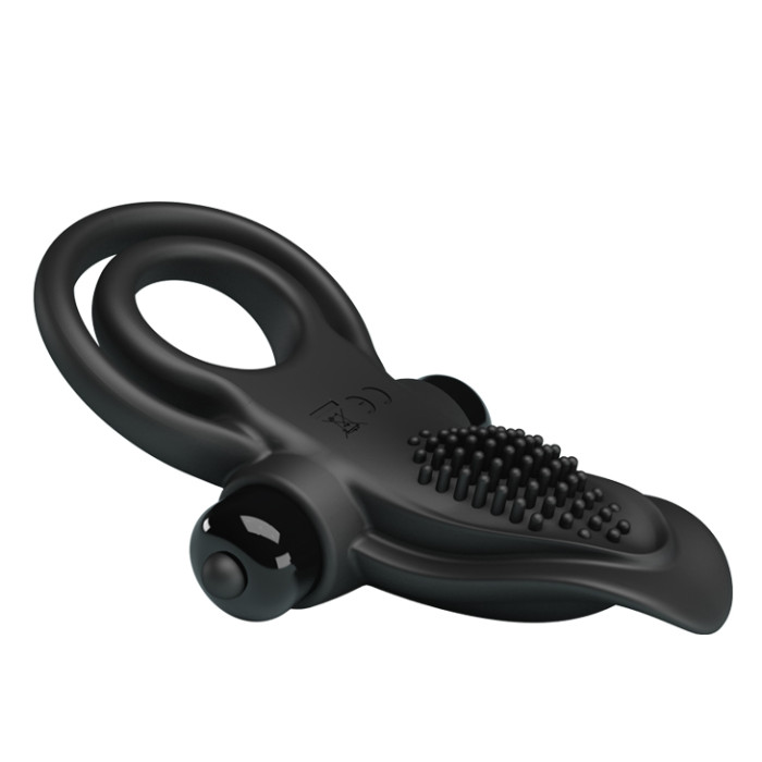Ерекційне кільце - Pretty Love Vibrant Penis Ring Black