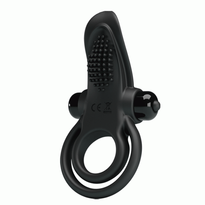Ерекційне кільце - Pretty Love Vibrant Penis Ring Black