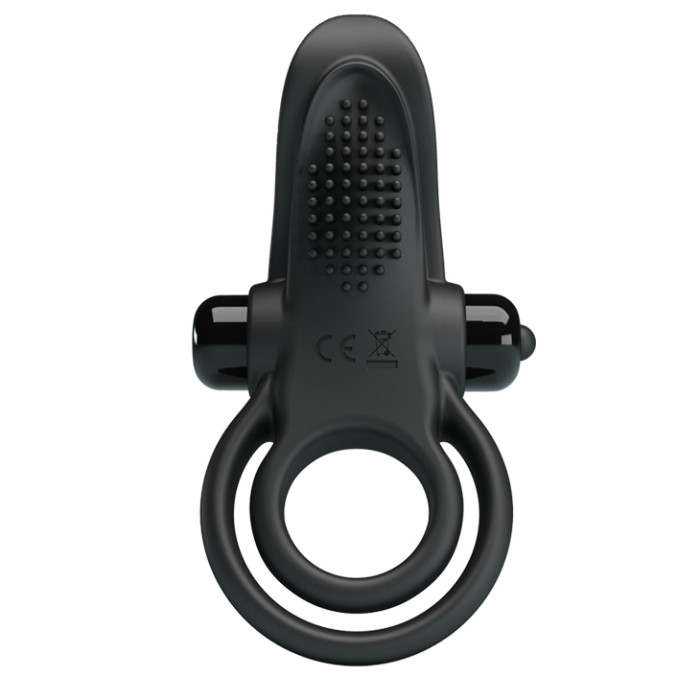 Ерекційне кільце - Pretty Love Vibrant Penis Ring Black