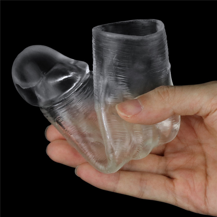 Насадка - Flawless Clear Penis Sleeve Add 1" Clear