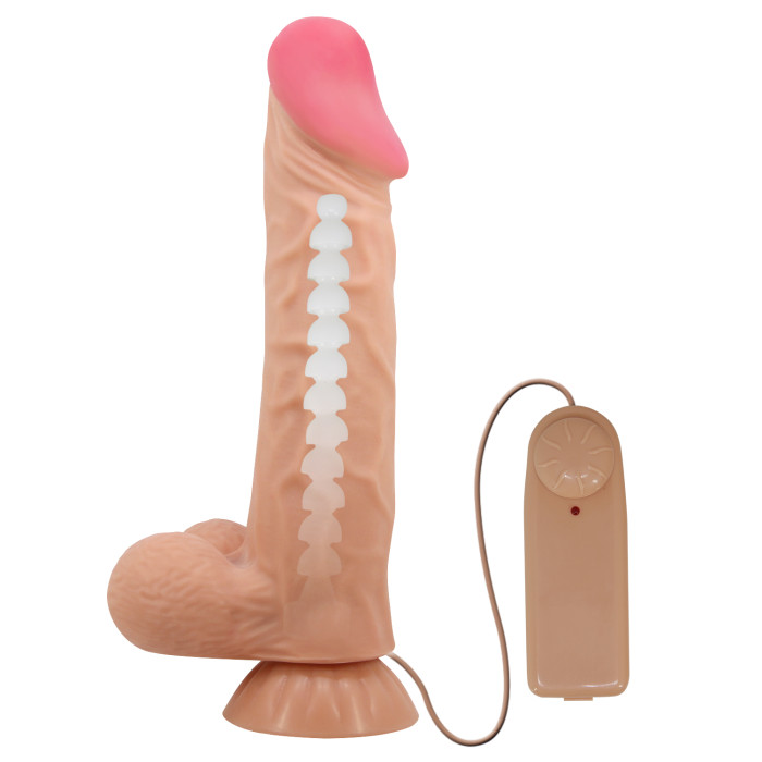 Вібратор - Pretty Love Sliding Skin 9.4" Flesh