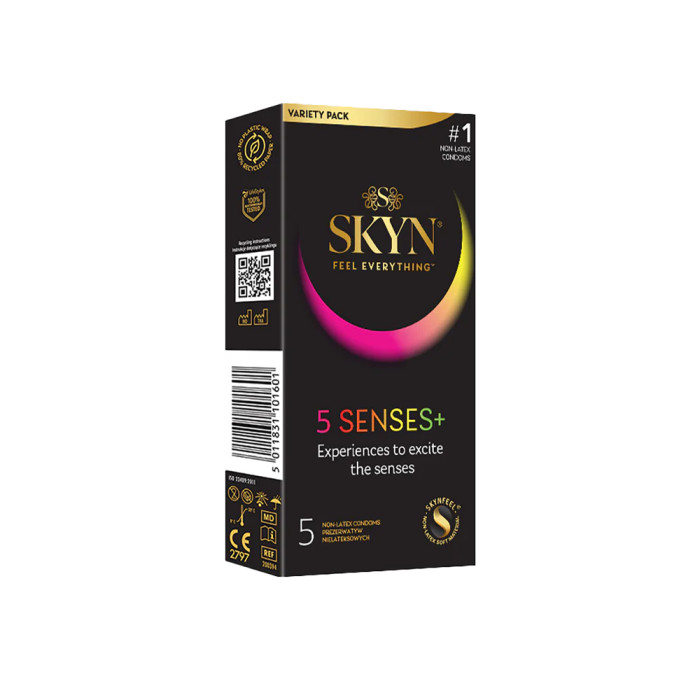 Презервативи - Skyn 5 Senses+, 5 шт.