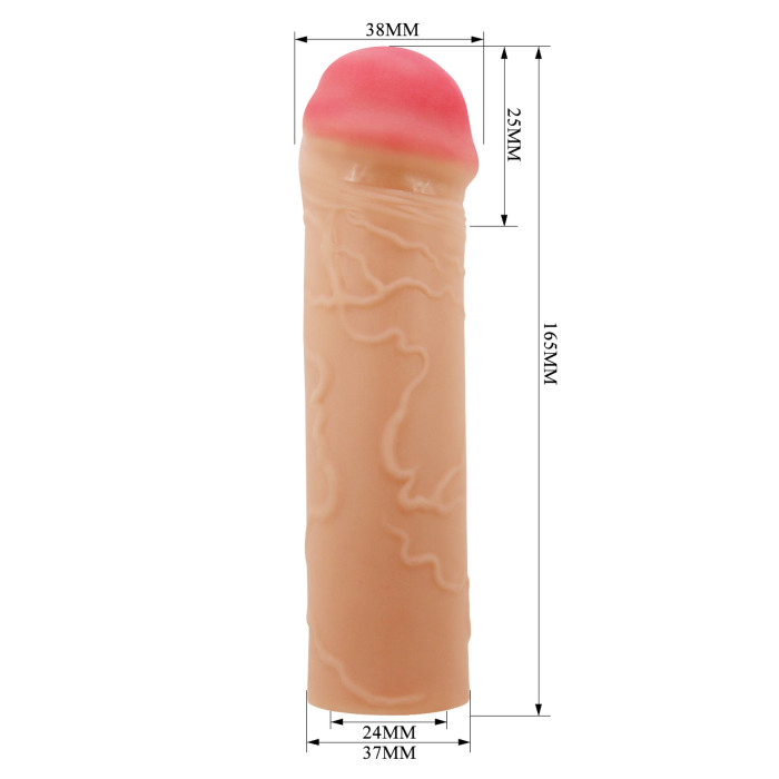 Насадка на член - Pretty Love Nile Penis Extender +1" Flesh