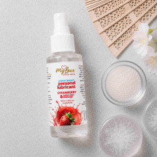 2в1 лубрикант та масажний гель - MyLove Aroma Series Intim&Massage Strawberry, 50 мл