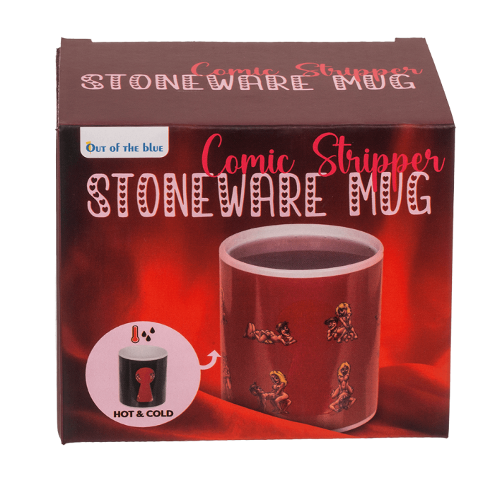 Чашка з термоефектом Stoneware Mug Comic Stripper, 300 мл