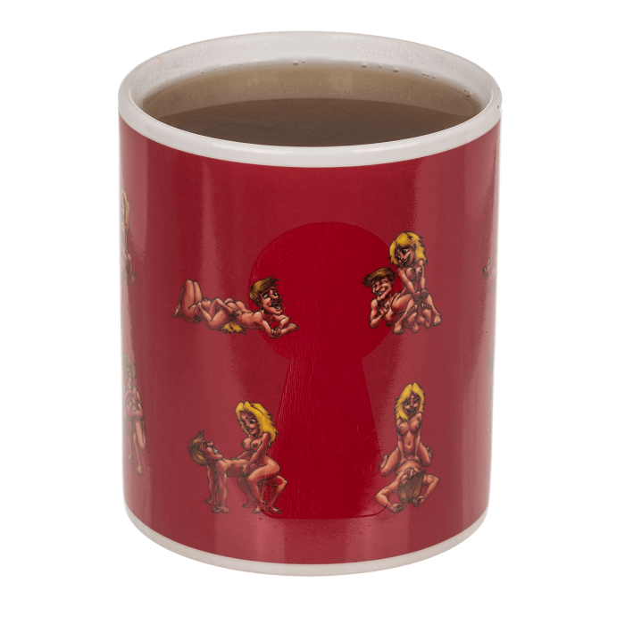 Чашка з термоефектом Stoneware Mug Comic Stripper, 300 мл