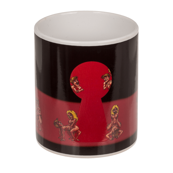 Чашка з термоефектом Stoneware Mug Comic Stripper, 300 мл