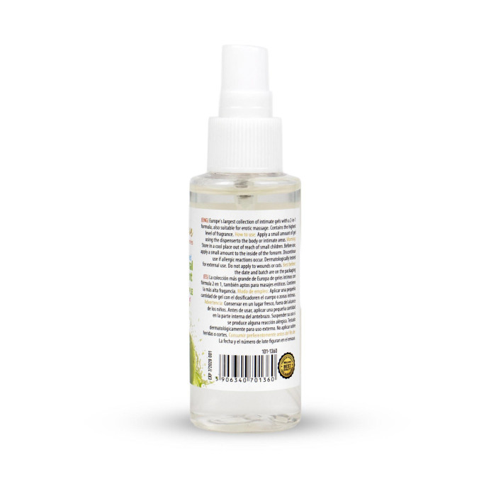 2в1 лубрикант та масажний гель - MyLove Aroma Series Intim&Massage Green Apple, 50 мл