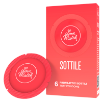 Презервативи - Sottile (Thin), 6 шт.