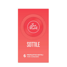 Презервативи - Sottile (Thin), 6 шт.