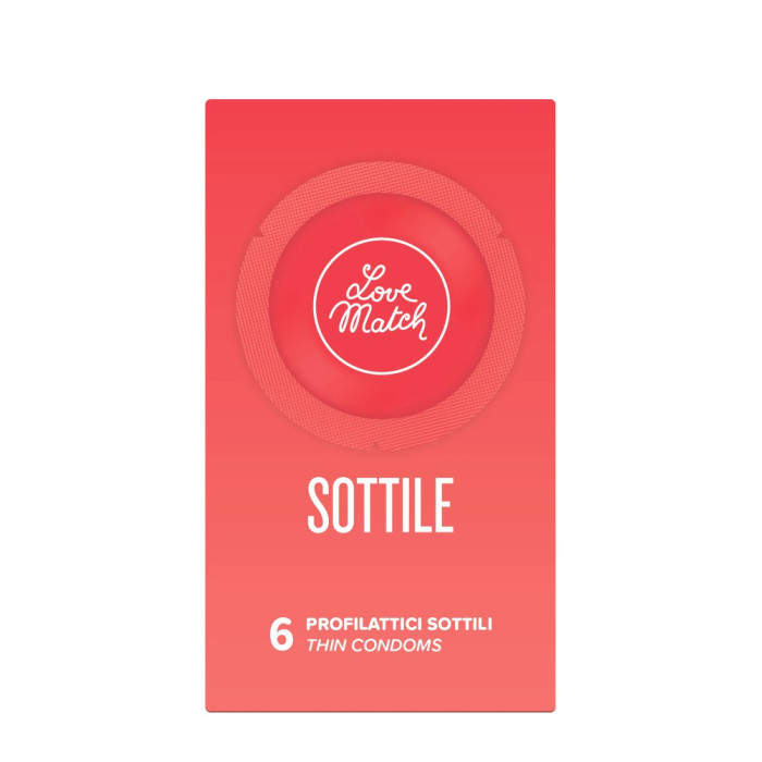 Презервативи - Sottile (Thin), 6 шт.