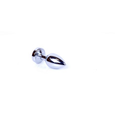Анальна пробка - Jewellery Silver Plug Disco Flashlight
