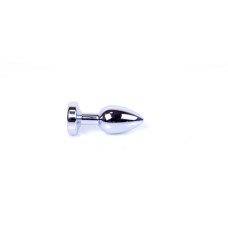 Анальна пробка - Jewellery Silver Plug Disco Flashlight