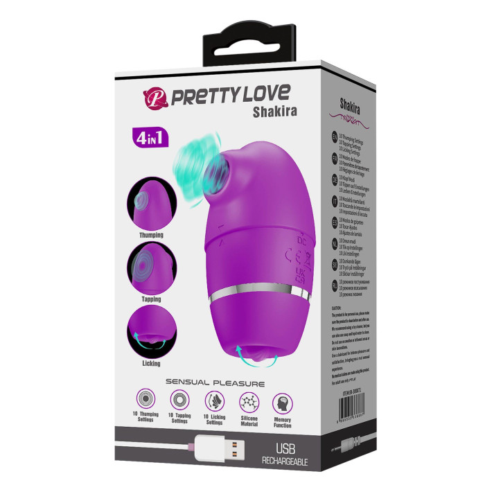 Вібратор - Pretty Love Shakira Purple