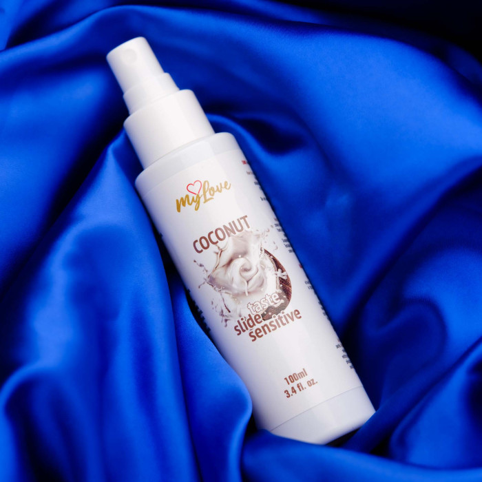 Інтимний гель-лубрикант - MyLove Taste Slide Sensitive Coconut, 100 мл