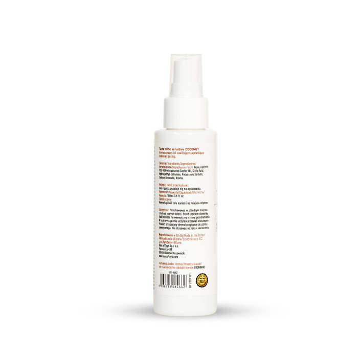 Інтимний гель-лубрикант - MyLove Taste Slide Sensitive Coconut, 100 мл