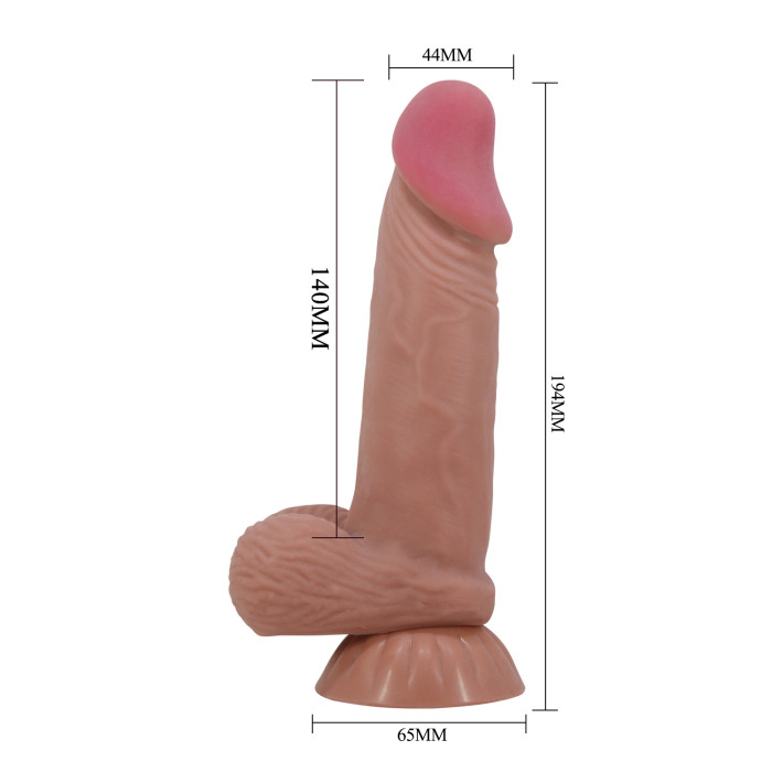 Фалоімітатор - Pretty Love Sliding Skin 7.6" Latin