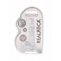 Фалоімітатор - Realrock Dildo 6" Transparent