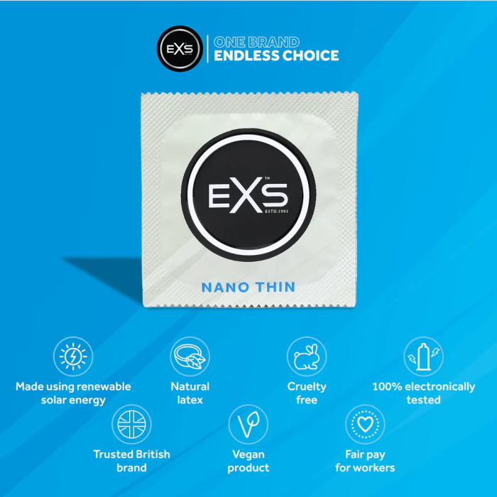 Презервативи - EXS Nano Thin, 48 шт.