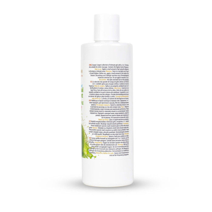 2в1 лубрикант та масажний гель - MyLove Aroma Series Intim&Massage Green Apple, 300 мл