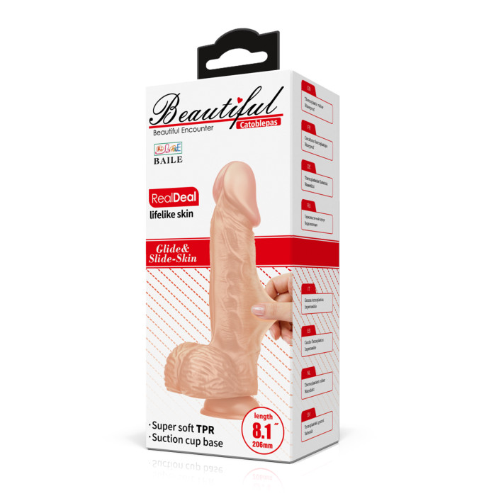 Фалоімітатор - Beautiful Encounter Catoblepas Dildo Flesh