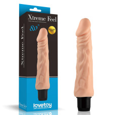 Реалістичний вібратор - Xtreme Feel Vibrator Flesh 8"