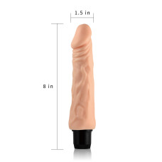 Реалістичний вібратор - Xtreme Feel Vibrator Flesh 8"