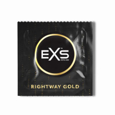Презервативи - EXS Rightway Gold Condoms, 12 шт.