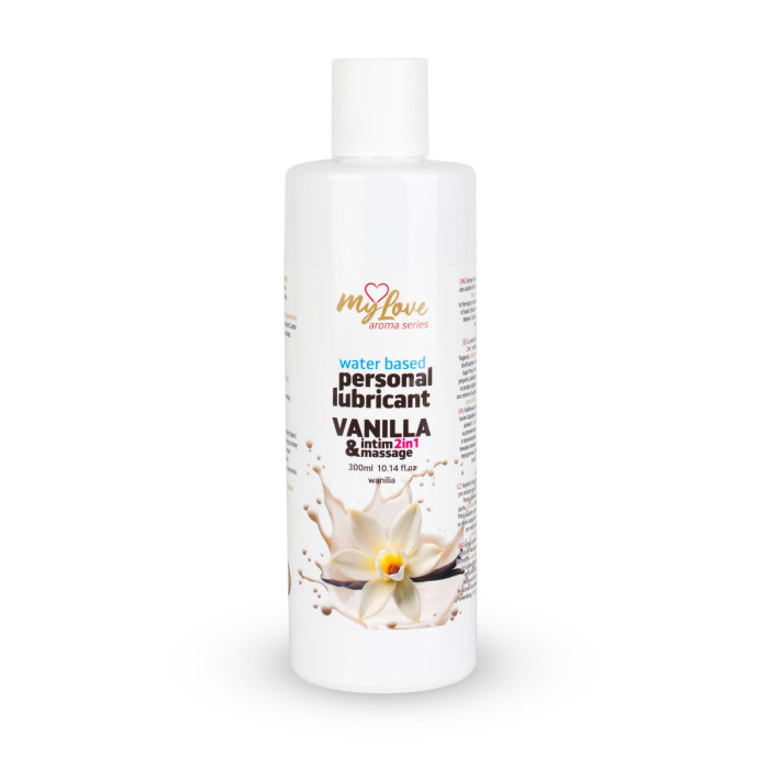 2в1 лубрикант та масажний гель - MyLove Aroma Series Intim&Massage Vanilla, 300 мл