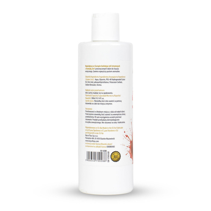 2в1 лубрикант та масажний гель - MyLove Aroma Series Intim&Massage Watermelon, 300 мл