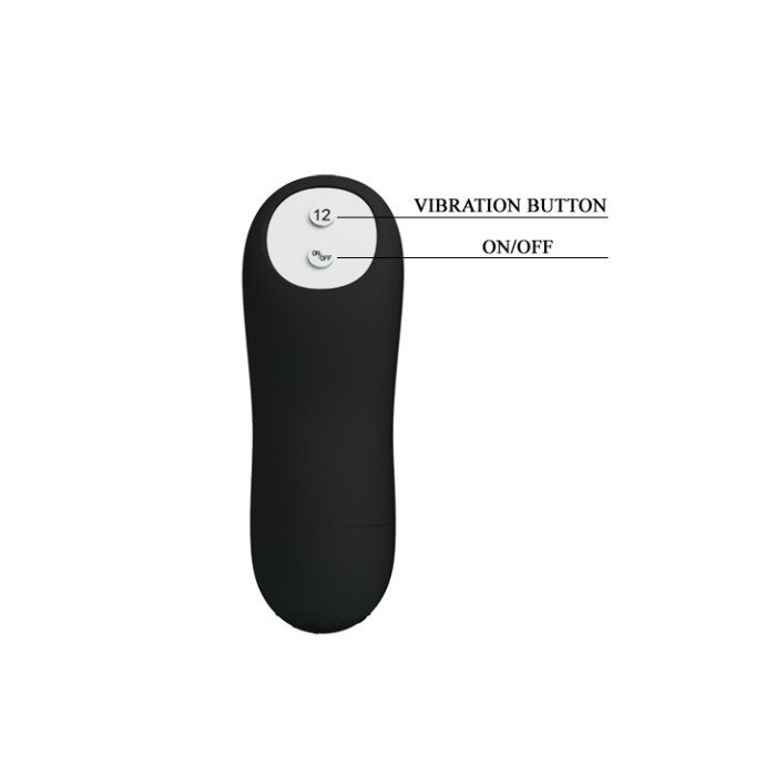 Анальна пробка - Pretty Love Special Anal Stimulation Vibrating Penis Black