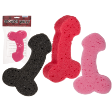 Губка для ванни Sponge Willy Red, 19 см