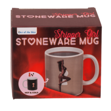 Чашка з термоефектом Stoneware Mug Stripper Girl, 300 мл