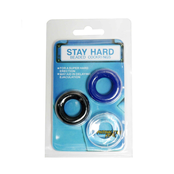 Набір ерекційних кілець - Cock Ring Set Color