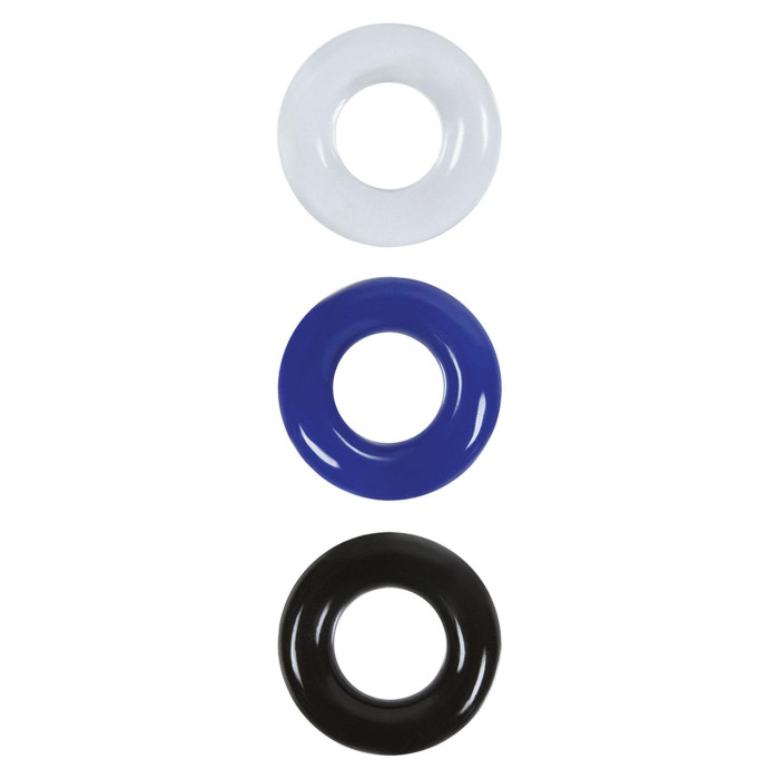 Набір ерекційних кілець - Cock Ring Set Color