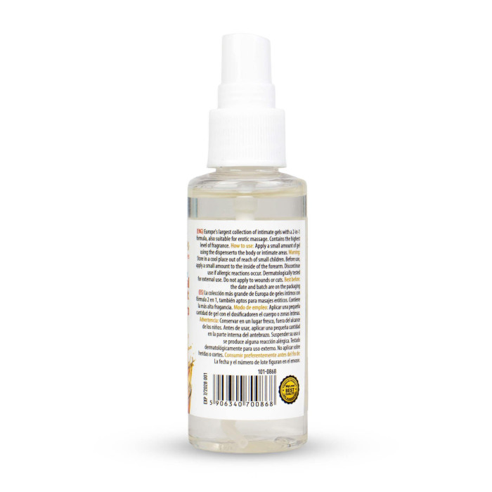 2в1 лубрикант та масажний гель - MyLove Aroma Series Intim&Massage Amaretto, 50 мл