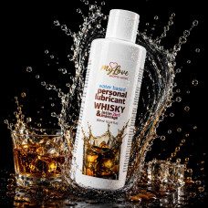 2в1 лубрикант та масажний гель - MyLove Aroma Series Intim&Massage Whisky, 300 мл