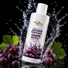 2в1 лубрикант та масажний гель - MyLove Aroma Series Intim&Massage Grape, 300 мл