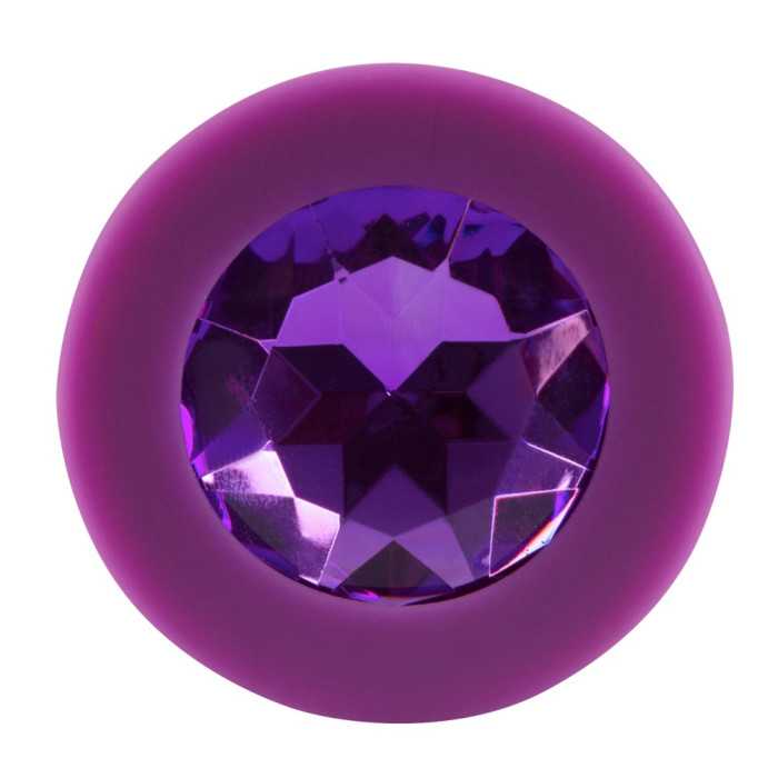 Анальна пробка - Colorful Joy Jewel Purple Plug Medium