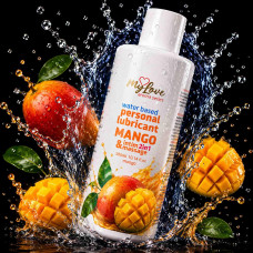 2в1 лубрикант та масажний гель - MyLove Aroma Series Intim&Massage Mango, 300 мл