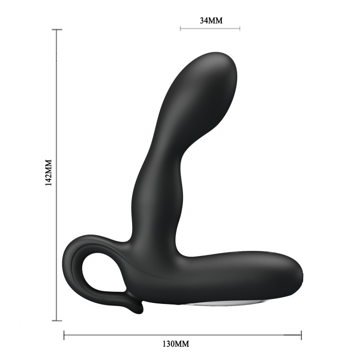 Масажер простати - Pretty Love Barrack Prostate Stimulator Black