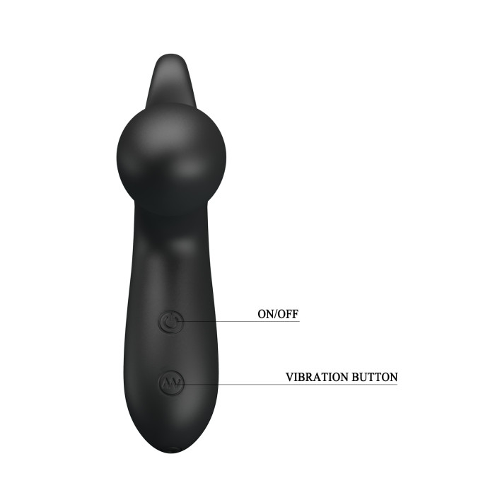 Масажер простати - Pretty Love Barrack Prostate Stimulator Black