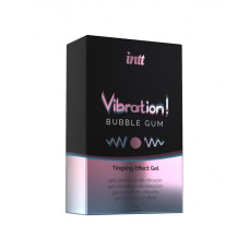 Рідкий вібратор - Intt Vibration! Bubble Gum, 15 мл