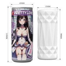 Мастурбатор - Pretty Love Pop-Top Can Masturbator Purple