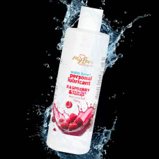 2в1 лубрикант та масажний гель - MyLove Aroma Series Intim&Massage Raspberry, 300 мл