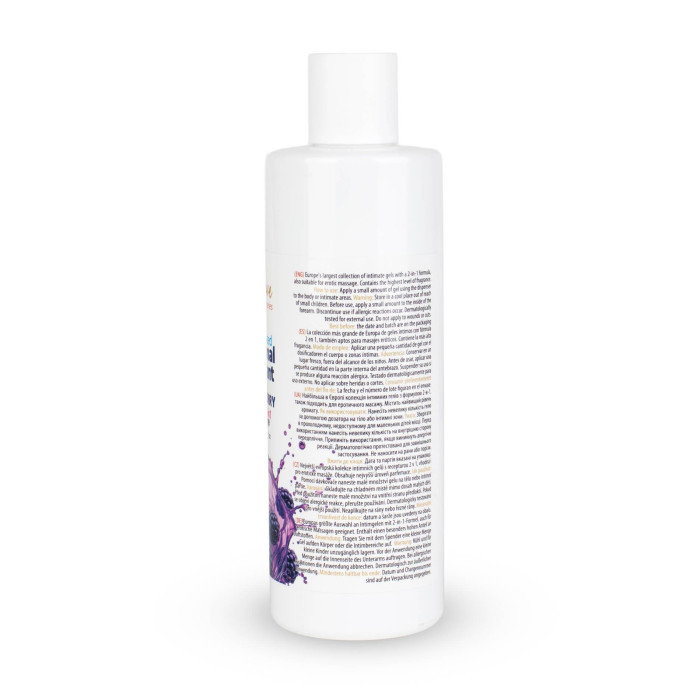 2в1 лубрикант та масажний гель - MyLove Aroma Series Intim&Massage Blackberry, 300 мл
