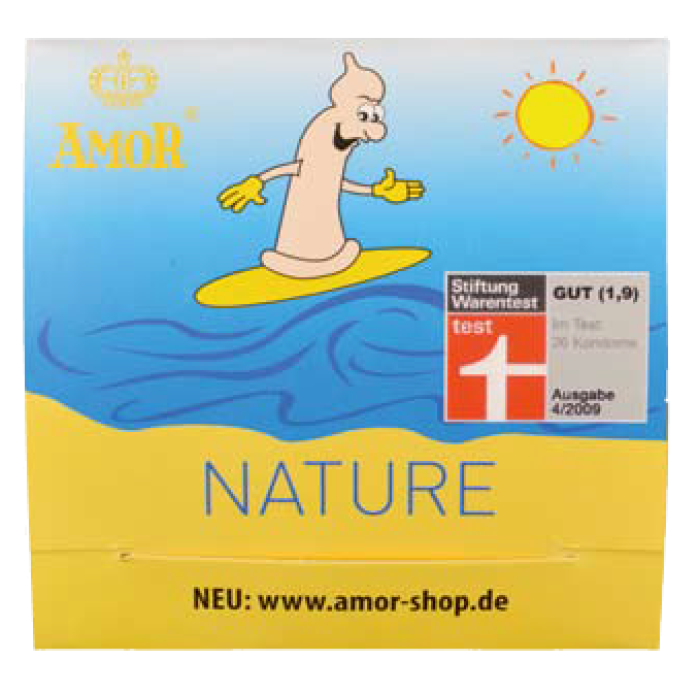 Презерватив - Amor Nature, 1 шт. (01.2027)