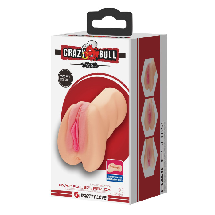 Мастурбатор - Crazy Bull Caroline Masturbator Flesh